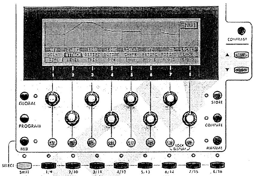 ALESIS ANDROMEDA A6 - INTERACTIONS AVEC L'AFFICHEUR - 1