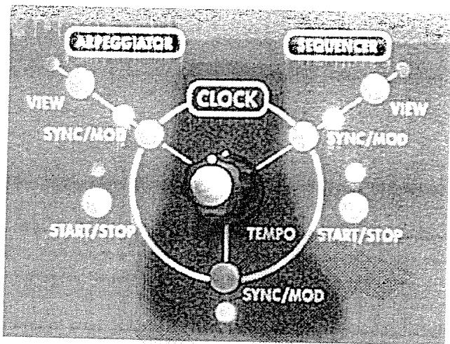 ALESIS ANDROMEDA A6 - LA SECTION CLOCK (HORLOGE) - 1