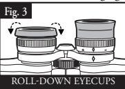 BUSHNELL IMAGEVIEW 11-8322 & 11-8322G (ENGLISH/SPANISH/FRENCH) - CEILLETONS (Figure 3) - 2
