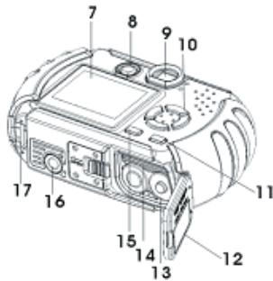 BUSHNELL OUTDOOR CAMERA 11-0013 FRENCH - Identification des pieces - 2
