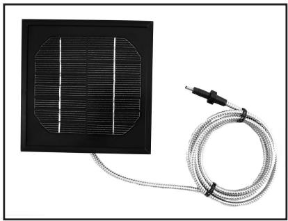 BUSHNELL TRAIL SENTRY 119204/119305/119505-ENGLISH/FRENCH (CANADA) - Solar Panel (Bushnell Model # 11-9750C) - 2