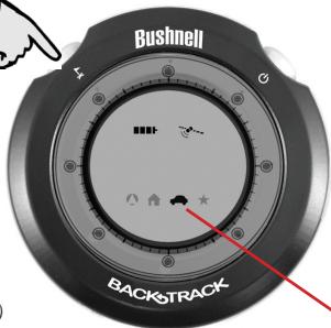 BUSHNELL BACKTRACK - Guía de Botones y Visualizaciones - 4