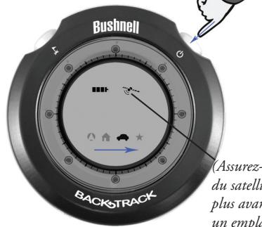 BUSHNELL BACKTRACK - Appuyez sur MODE/ Marche-Arret (répéter x fois) - 1