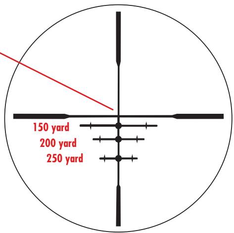 BUSHNELL DOA - DAS DOA 250 FADENKREUZ - Für Vorderlader - 1