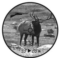 BUSHNELL LEGEND 1200 ARC 204100 - RIFLE MODE EXAMPLE - 1