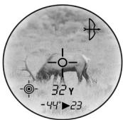 BUSHNELL LEGEND 1200 ARC 204101 - EJEMPLO EN EL MODO BOW (ARCO) - 1