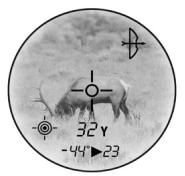 BUSHNELL LEGEND 1200 ARC 204101 - EXAMPLE DE MODE TIR A L'ARC - 1