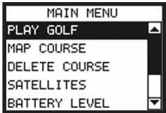 BUSHNELL NEO 368050 - Main Menu - 1