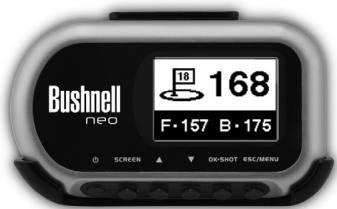 BUSHNELL NEO 368050C - Keypad Function - 1