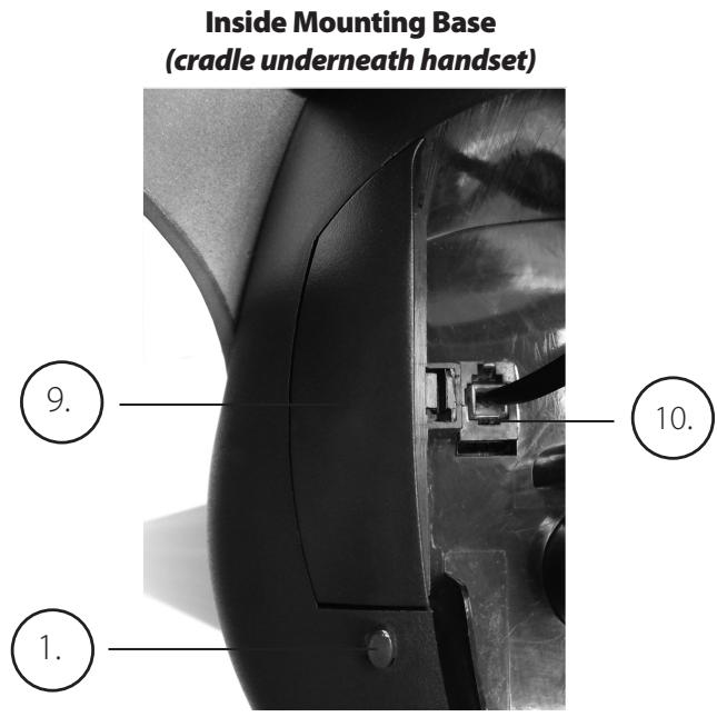 BUSHNELL NORTH STAR GOTO 78-8846 - NORTHSTAR COMPUTER HANDSET INTERFACE DIAGRAM - 2
