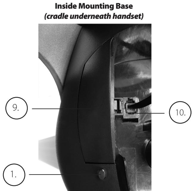 BUSHNELL NORTH STAR GOTO 78-8890 - NORTHSTAR COMPUTER HANDSET INTERFACE DIAGRAM - 2