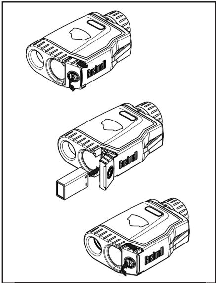 BUSHNELL PRO 1600 - AJUSTE DEL OCULAR - 1