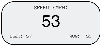 BUSHNELL SPEEDSTER - Bildschirm SPEED - 1