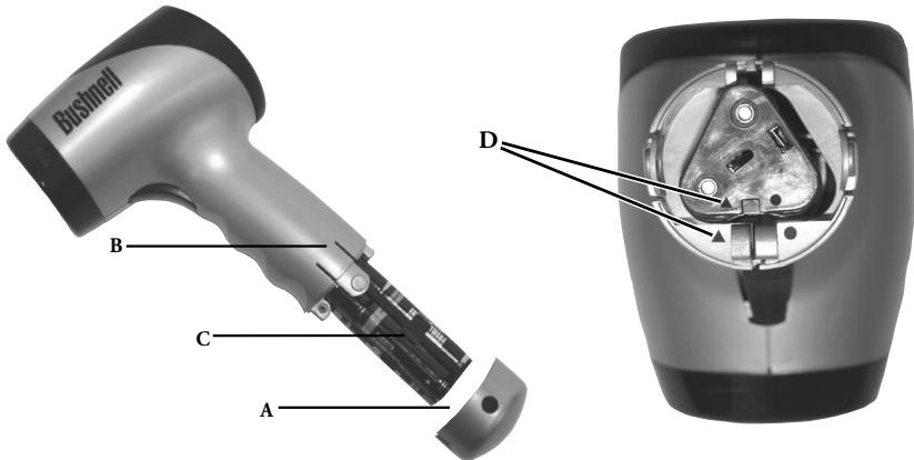 BUSHNELL SPEEDSTER - BATTERY INSTALLATION - 1