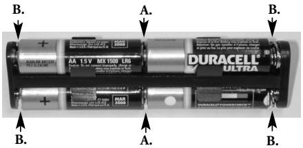 BUSHNELL SPEEDSTER - EINSETZEN DER BATTERIEN - 2