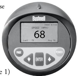 BUSHNELL SPEEDSTER - INTERRUPTORES DE ENTRADA PARA EL USUSARIO - 1