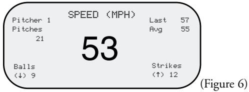 BUSHNELL SPEEDSTER - SPEED + BASEBALL STATS SCREEN - 1