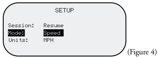 BUSHNELL SPEEDSTER - MANUEVERING WITHIN THE SETUP SCREEN - 1