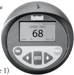 BUSHNELL SPEEDSTER - USER INPUT SWITCHES - 1