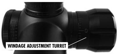 WINDAGE ADJUSTMENT TURRET