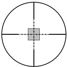 BUSHNELL TACTICAL RIFLESCOPES - LARGEUR EN MILS POUR INDICATION DE VENT ET DE CIBLES MOBILES - 3