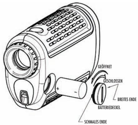 BUSHNELL TOUR V2 - EINSETZEN DER BATTERIE - 2