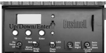BUSHNELL TRAIL SCOUT 119935 - Schalter und Einstellungenbeschreibung - 2