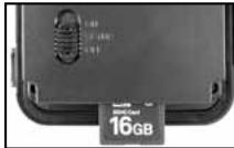 BUSHNELL TROPHY CAM 119435 - Inserting the SD Card - 1
