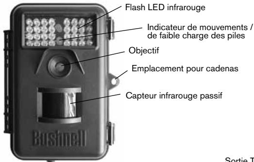 BUSHNELL TROPHY CAM 119455 - VUE DE FACE - 1