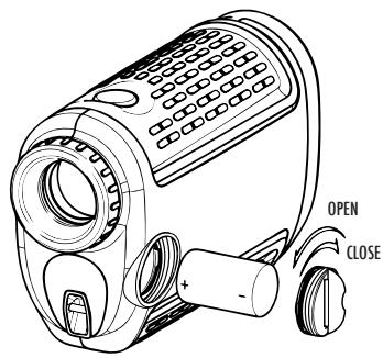 BUSHNELL 201928 - IINSERTING THE BATTERY - 2