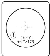 BUSHNELL 205105 - Benutzung des + / - SlopeTM (Neigung) - 1