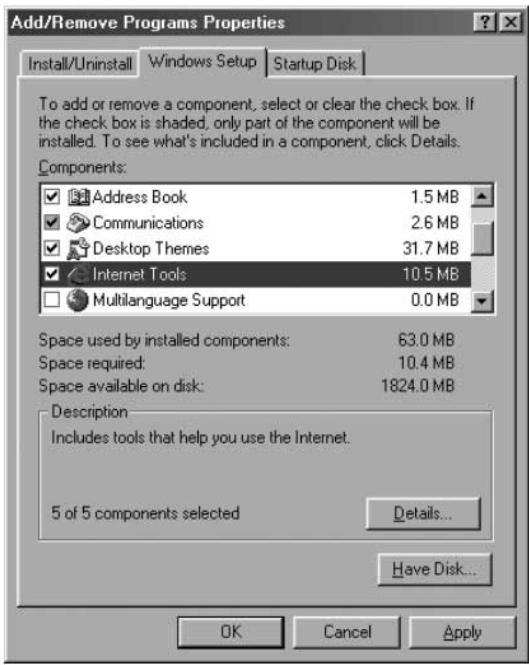 BELKIN F5D5020T - Configuration d'hôte - Windows 98 SE - 2