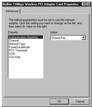 BELKIN F5D6000-C - Installation des pilotes PCI - Windows 98/Me - 2