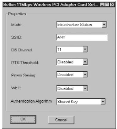 BELKIN F5D6000-C - Installation des pilotes PCI - Windows NT - 3