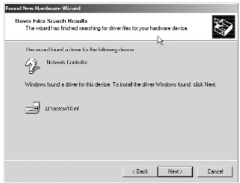 BELKIN F5D6000-C - Installation des pilotes PCI - Windows 2000 - 2