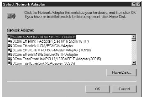 BELKIN F5D6000-C - Installation des pilotes de la carte réseau pour ordinateur bloc-notes - Windows NT - 2