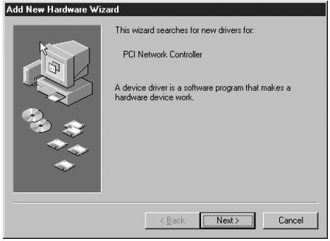 BELKIN F5D6000-C - Installation des pilotes PCI - Windows 98/Me - 1
