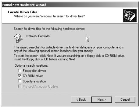 BELKIN F5D6000-C - Installation des pilotes de la carte réseau pour ordinateur bloc-notes - Windows 2000 - 3