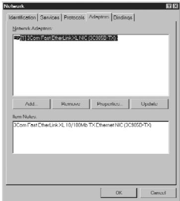 BELKIN F5D6000-C - Installation des pilotes de la carte réseau pour ordinateur bloc-notes - Windows NT - 3