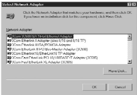 BELKIN F5D6020 - Installation des pilotes de la carte réseau pour ordinateurs portables pour Windows NT - 2