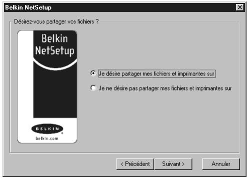 BELKIN F5D6230-3-C - ÉTAPE 3a: Configuérez vos ordinateurs en réseau - 1