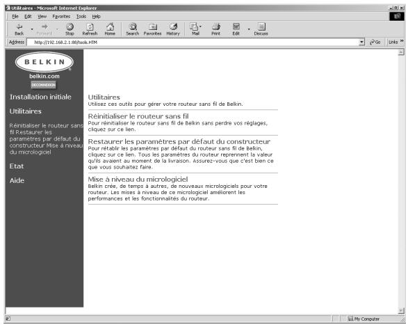 BELKIN F5D6230-3-C - Réinitialisation - 1