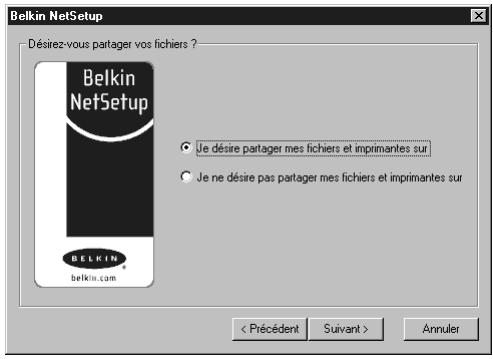BELKIN F5D6230-3-C - ÉTAPE 3a: Configuérez vos ordinateurs en réseau - 1