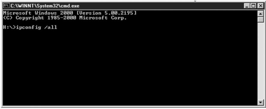 BELKIN F5D6230-3-C - Les utilisateurs de Windows NT ou Windows 2000 peuvent obtenir les données de configuration de la façon suivante. - 2