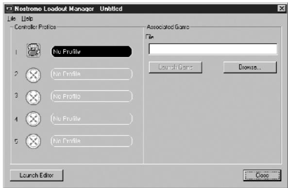 BELKIN F8GFPC001EA - UTILISATION DU PROFIL AVEC LOADOUT MANAGER - 1