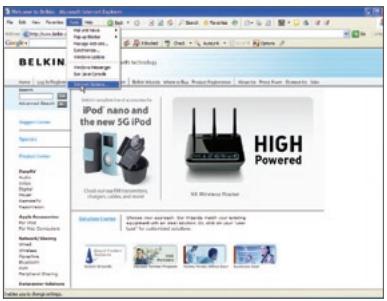 BELKIN F5D8232-4 - Microsoft® Internet Explorer 4.0 o successive - 1