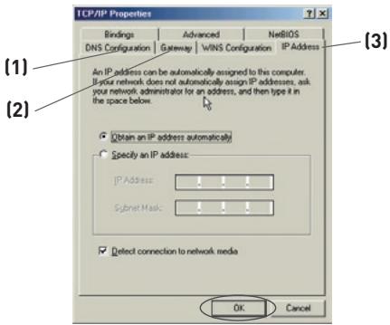 BELKIN F5D8232-4 - Manually Configuring Network Adapters in Windows 98SE or Me - 1