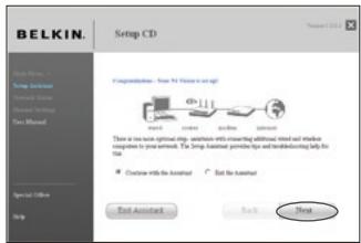 BELKIN F5D8232-4 - Verifica della connessione a Internet - - 1