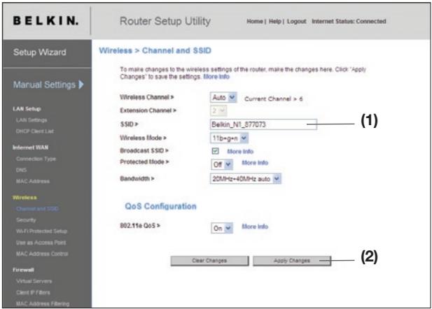 BELKIN F5D8232-4 - Advanced User Interface - 1