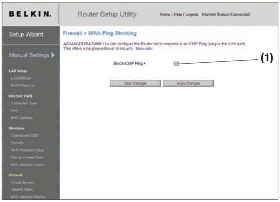 BELKIN F5D8232-4 - Advanced User Interface - 1
